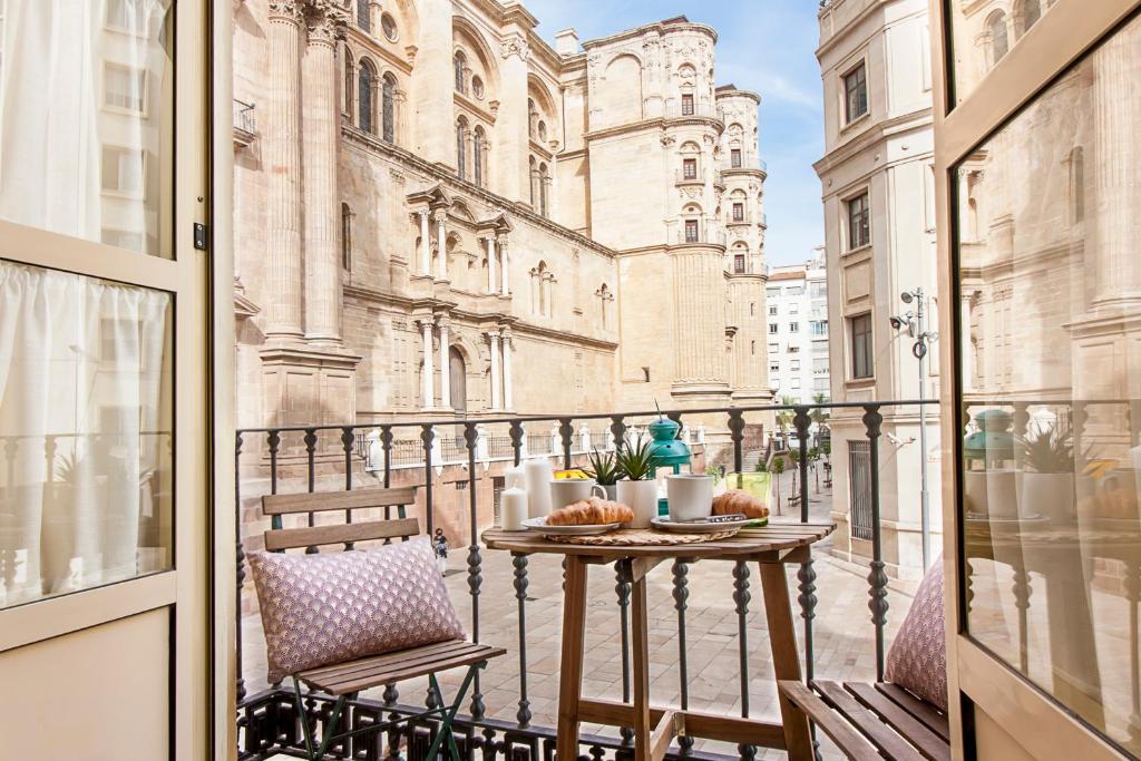 El centro histórico de Málaga